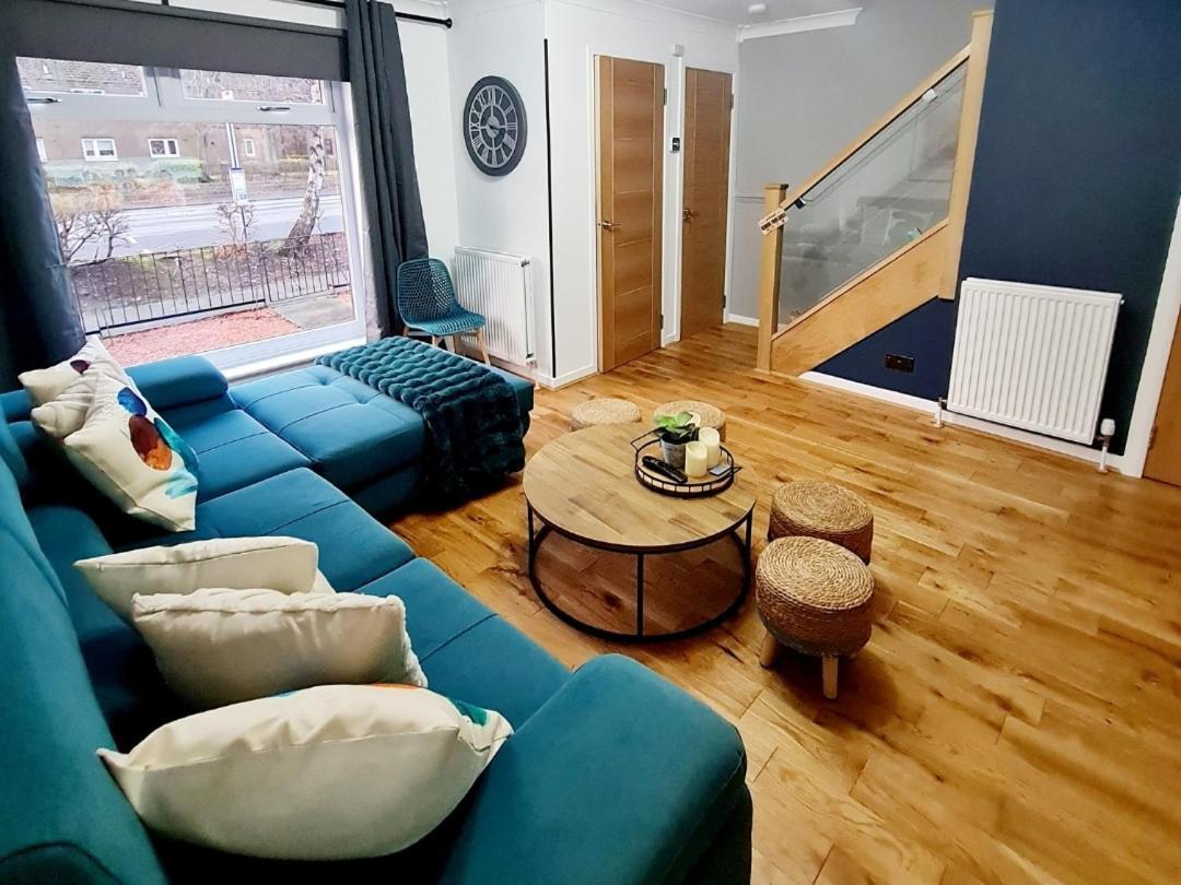 Bright 3Br Walking Distance To Town - Free Parking Apartment กลาสโกว์ ภายนอก รูปภาพ